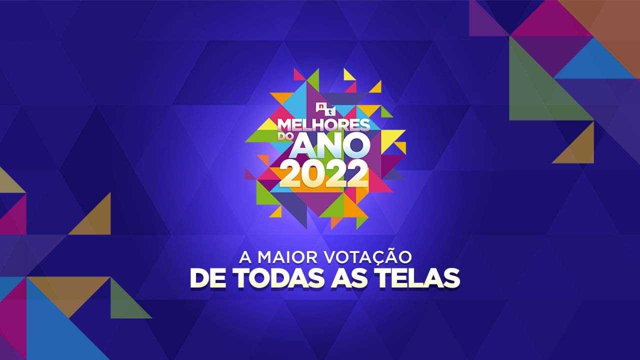 Logotipo da campanha Melhores do Ano NaTelinha 2022
