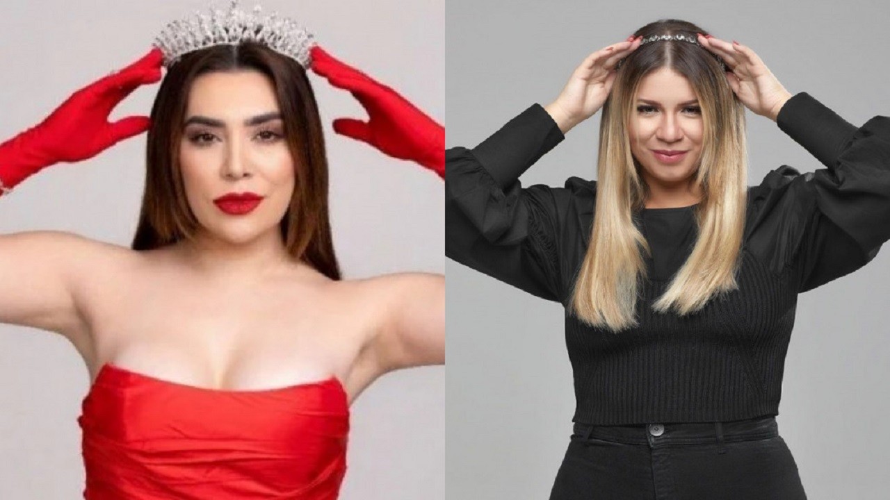 Naiara Azevedo imita pose de Marília Mendonça segurando coroa com as mãos em foto e é criticada nas redes sociais
