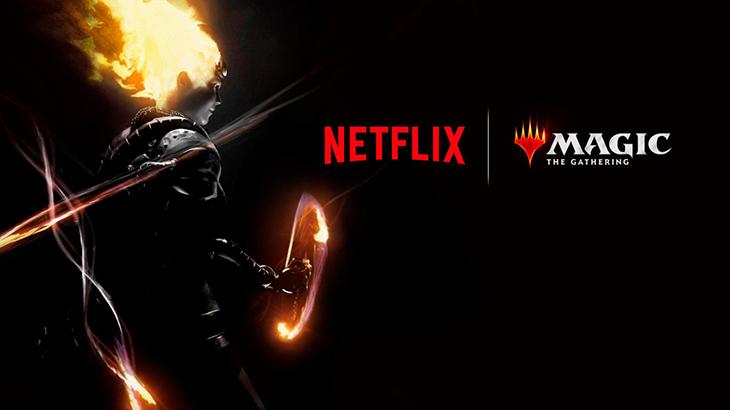 Logo da Netflix e Magic