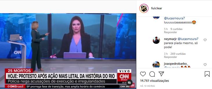 Daniela Lima comenta operação no Jacarezinho e é criticada na web: \"Parece piada\"