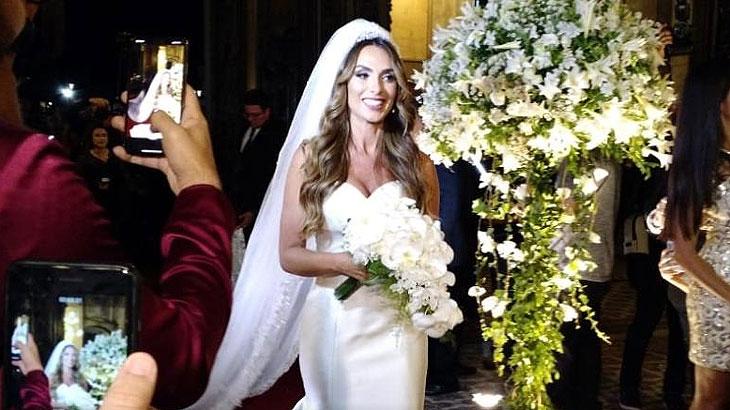 Nicole se casa com Marcelo Bimbim