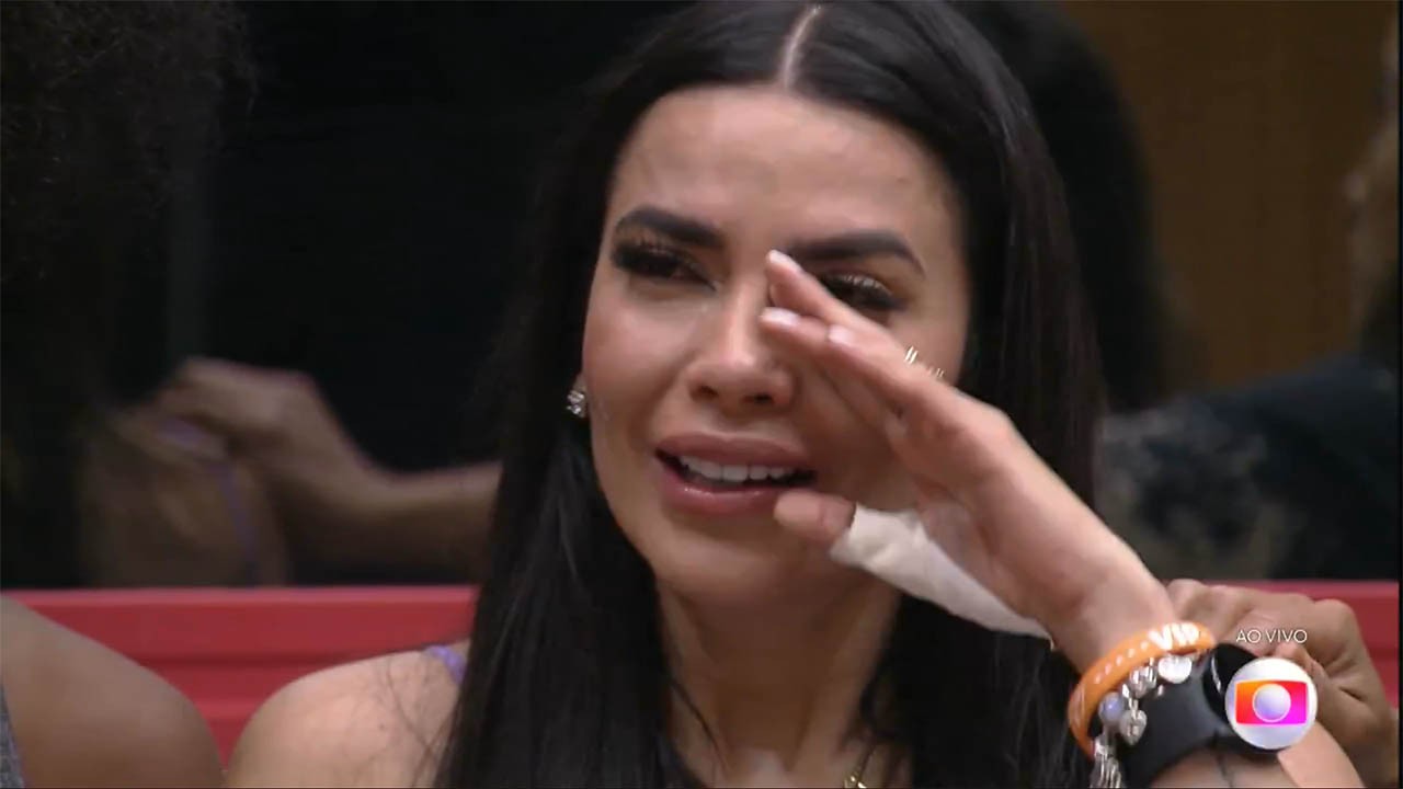 Damia chora no BBB 23