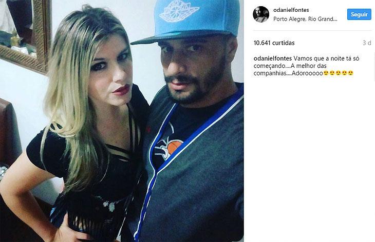 Ex-BBB Daniel Fontes assume namoro com  Juliana Canabro, da sexta edição do reality show