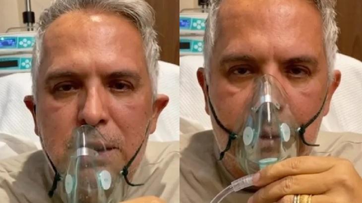 Orlando Morais fala e respira com dificuldade em vídeo postado no Instagrma