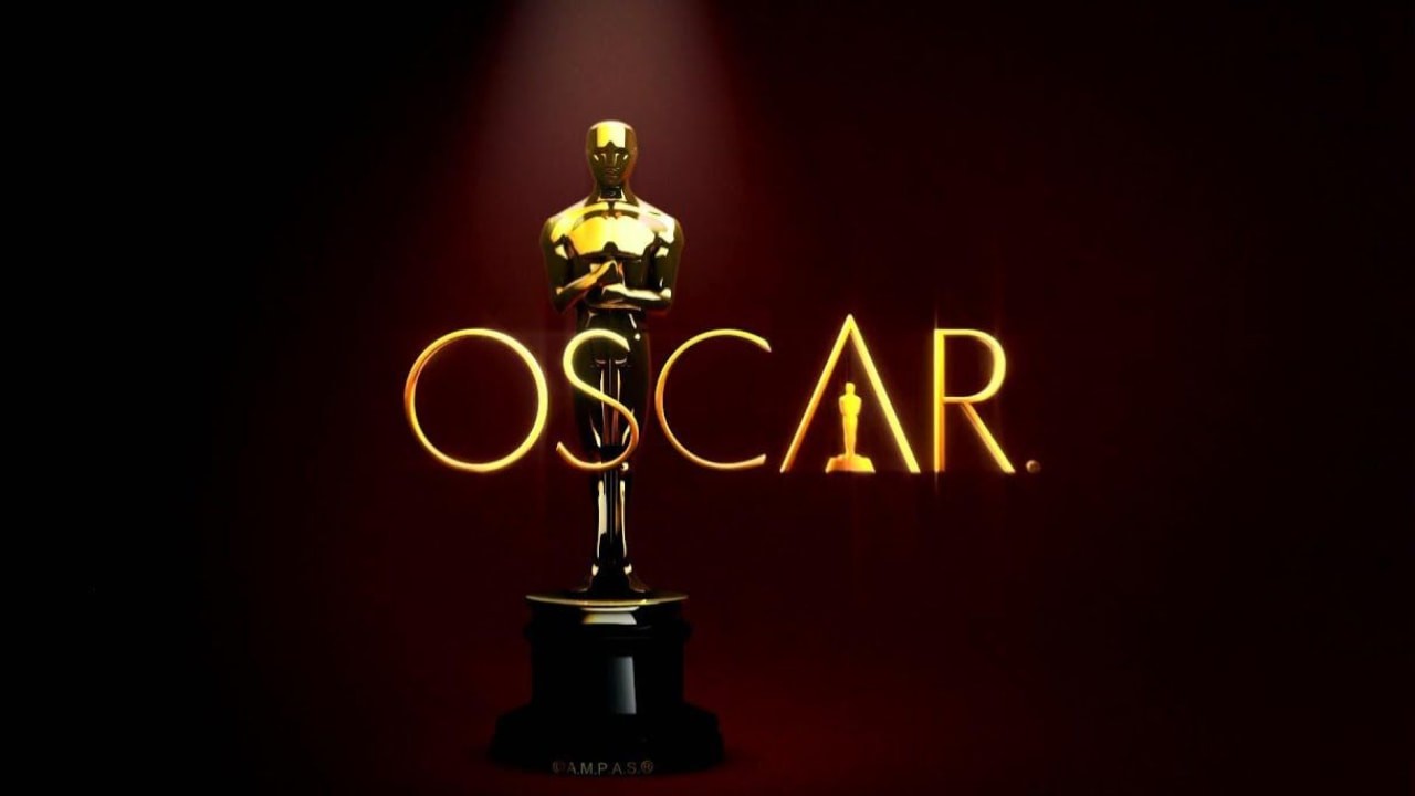 Logomarca e troféu do Oscar 2023