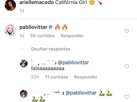 Pabllo Vittar elogia coreógrafa de Anitta e fãs detonam: \"falsa\"