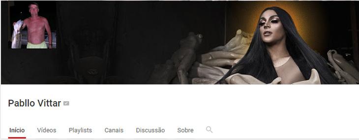 Hackers invadem conta de Pabllo Vittar no YouTube, apagam clipe e postam foto de Bolsonaro