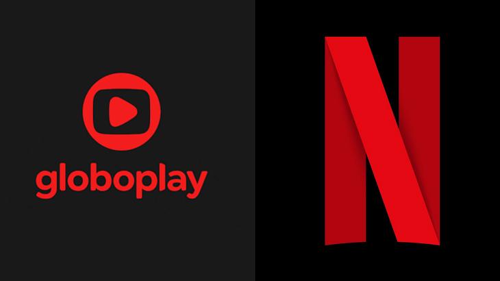 Logotipo Netflix e Globoplay