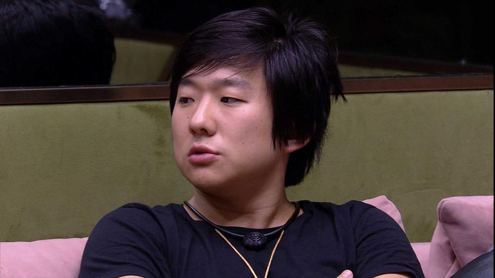 Pyong Lee durante o reality show BBB20
