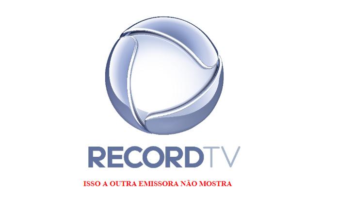 Record divulga frase provocativa contra Globo