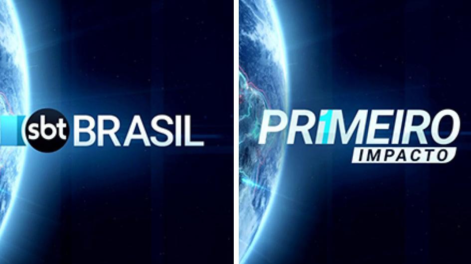 Logo do Primeiro Impacto e SBT Brasil