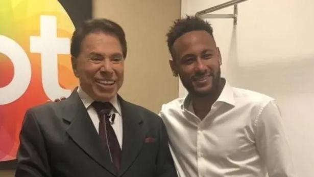 Silvio Santos e Neymar