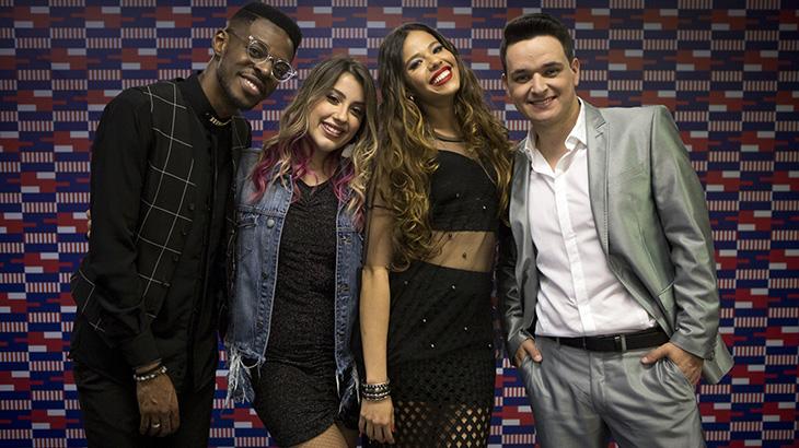 Os finalistas do The Voice Brasil juntos