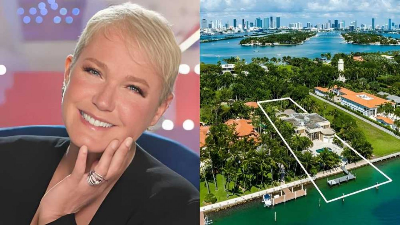 Xuxa vende mansão em Miami, nos EUA
