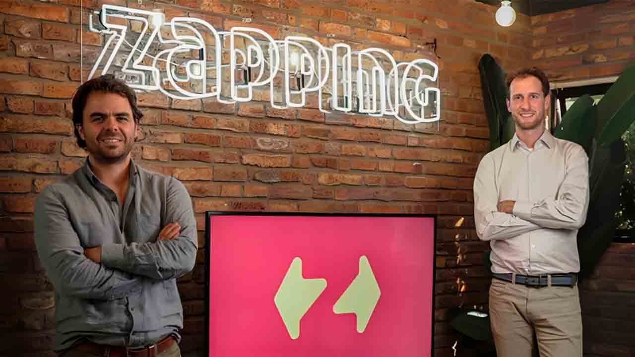 Gustavo Morandé, fundador da Zapping e agora CEO da Zapping Brasil e Renato Svirsky, Country Manager da empresa